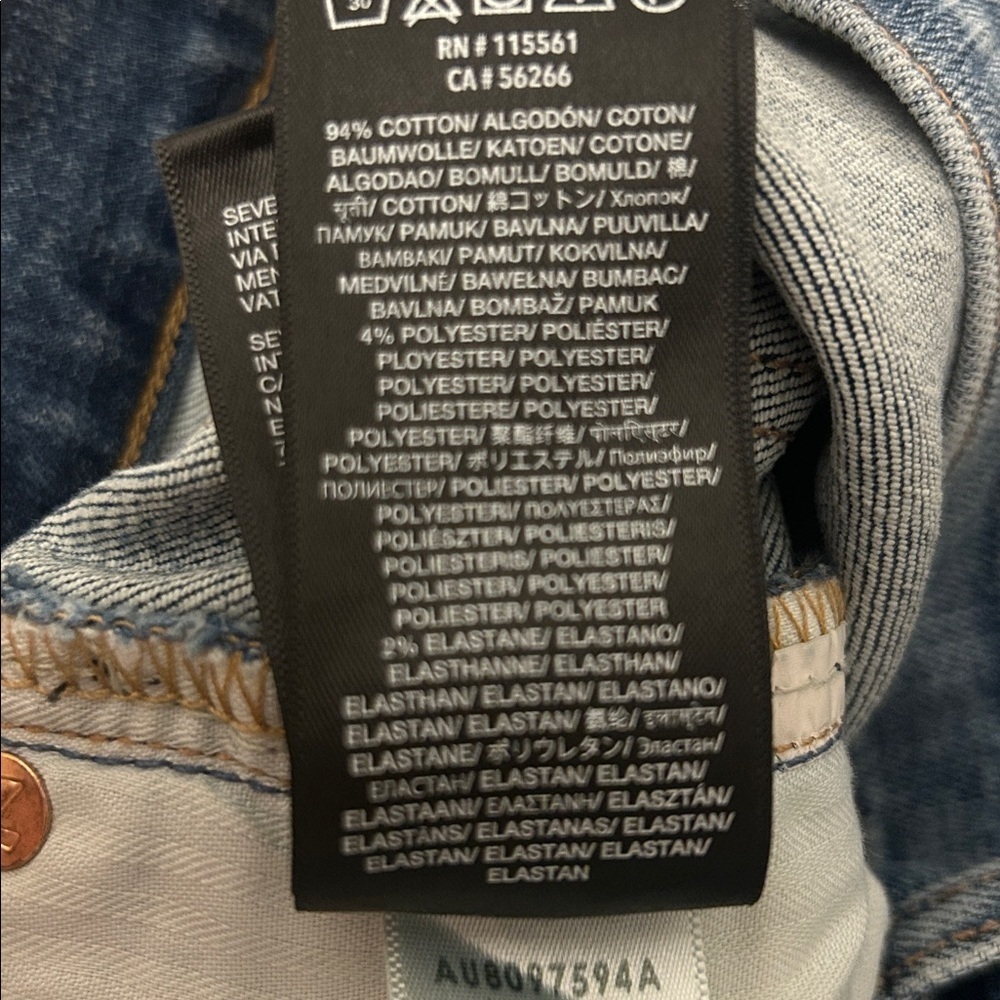 7 For All Mankind Women’s Ankle Skinny Jeans in Sloane Vintage Wash, Size 26 - Picture 12 of 13